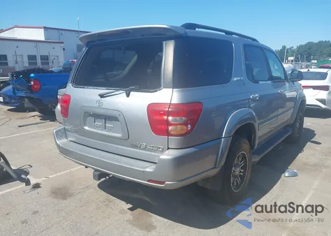 2002 Toyota Sequoia Limited V8 from USA, damaged, VIN 5TDBT48A32S058348